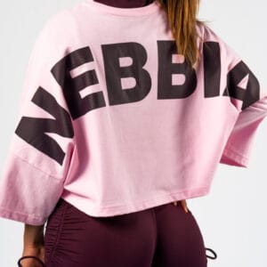 NEBBIA Oversize’owy Krótki T-shirt JUST FLOW